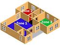 HVAC zoning system dampers