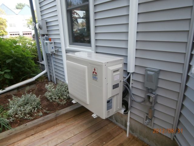 Mitsubishi heat pump outdoor units