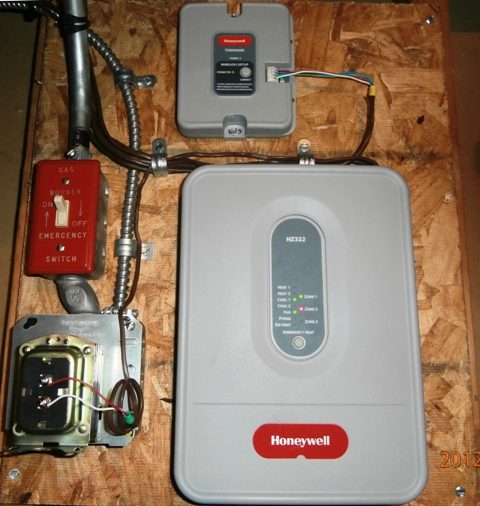 Honeywell zoning system